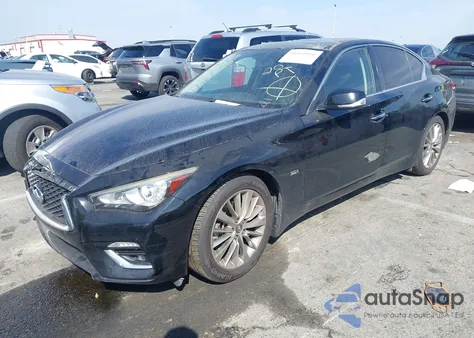 2018 Infiniti Q50 3.0T Luxe from USA, damaged, VIN JN1EV7AP9JM350848